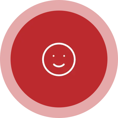 Red smiley icon