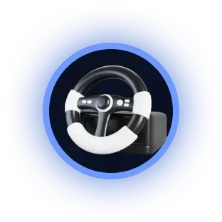 Steering wheel icon