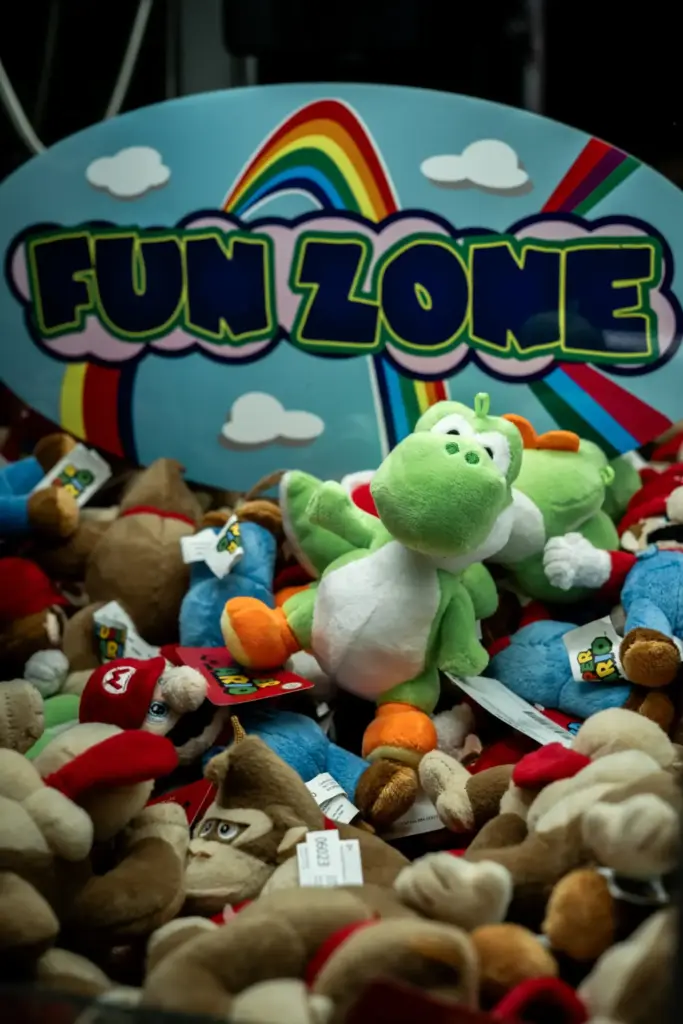Fun Zone stuffed animal crane game