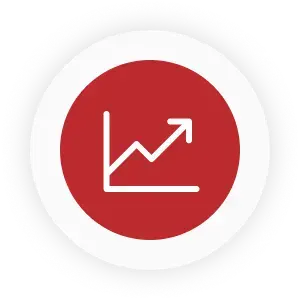 Up and to the right icon